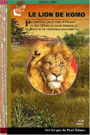 Cover of: Le lion de Komo
