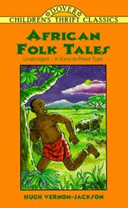 Cover of: African folk tales by [edited by] Hugh Vernon-Jackson ; illustrated by Yuko Green.