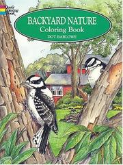 Cover of: Backyard Nature Coloring Book