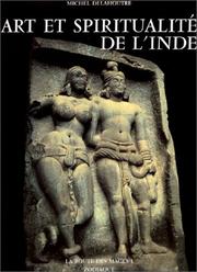 Cover of: Art et spiritualité de l'Inde  by Michel Delahoutre