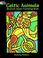 Cover of: Celtic Animals Stained Glass Coloring Book
