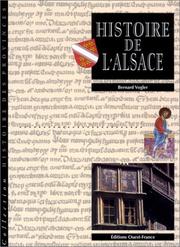 Cover of: Histoire de l'Alsace