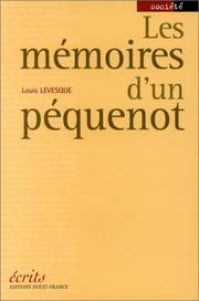 Cover of: Les Mémoires d'un péquenot