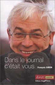 Cover of: Dans le journal c'était vous