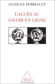 Cover of: L'Accès au savoir en ligne