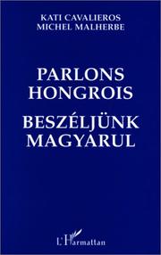 Cover of: Parlons hongrois