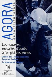 Cover of: Les nouvelles modalités d'accès à l'emploi des jeunes