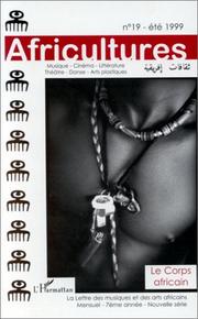 Cover of: Le corps africain by Africultures 19