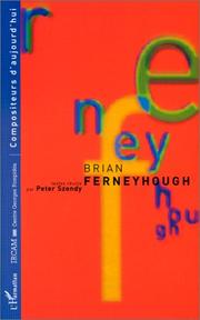 Brian Ferneyhough by Peter Szendy