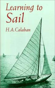 Cover of: Learning to Sail by H. A. Calahan