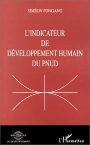 L'indicateur de développement humain du Pnud by Simeon Fongang
