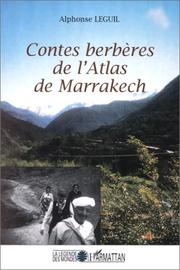 Cover of: Contes berbères de l'Atlas de Marrakech, numéro 2