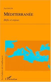 Cover of: Méditerranée: défis et enjeux