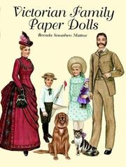Cover of: Victorian Family Paper Dolls by Brenda Sneathen Mattox