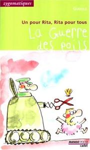 Cover of: La Guerre des poils