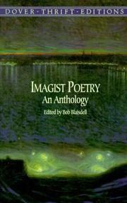 Cover of: Imagist Poetry: An Anthology (Dover Thrift Editions)