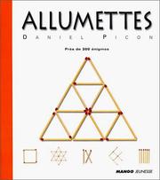 Cover of: Allumettes  by Daniel Picon
