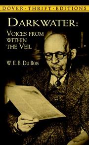 Cover of: Darkwater by W. E. B. Du Bois