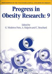 Cover of: Progress in Obesity Research: 9