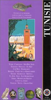 Cover of: Tunisie