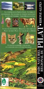 Cover of: Parc naturel régional du Pilat