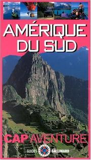 Cover of: Amérique du sud