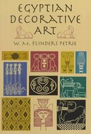 Cover of: Egyptian decorative art by W. M. Flinders Petrie