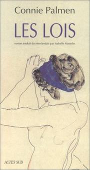 Cover of: Les lois by Connie Palmen