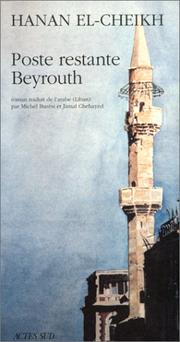 Cover of: Poste restante Beyrouth