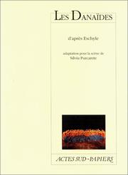 Cover of: Les Danaides (Actes Sud-Papiers)