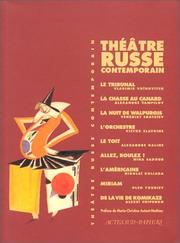 Cover of: Théâtre russe contemporain by Marie-Christine Autant-Mathieu