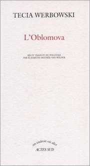 Cover of: L'oblomova