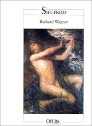 Cover of: Siegfried. Coédition Opéra de Marseille by Richard Wagner