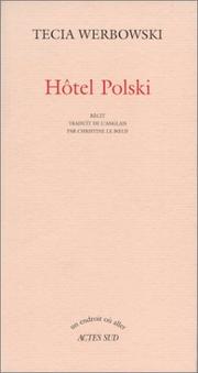 Cover of: Hôtel Polski