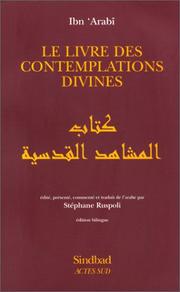Cover of: Le livre des contemplations divines by Ibn al-Arabi, Stéphane Ruspoli