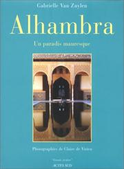 Cover of: Alhambra by Gabrielle Van Zuylen, Gabrielle Van Zuylen