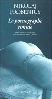 Cover of: Le Pornographe timide