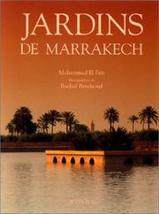 Cover of: Jardins de Marrakech by El Faiz, Bendaoud