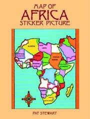Cover of: Map of Africa Sticker Picture