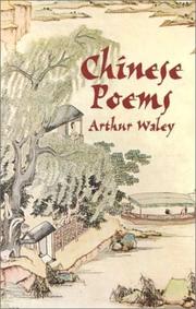 Cover of: Chinese Poems by Arthur Waley