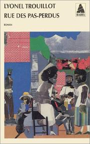 Cover of: Rue des pas-perdus