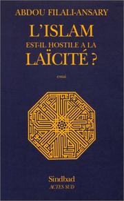 Cover of: L'Islam est-il hostile à la laïcité ?