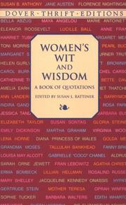 Cover of: Women's Wit and Wisdom: A Book of Quotations (Dover Thrift Editions)