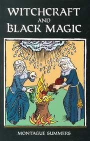 Cover of: Witchcraft and black magic
