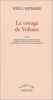 Cover of: Le Voyage de Voltaire