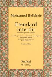 Cover of: Etendard interdits : Poèmes de guerre et d'amour (édition bilingue français/arabe)