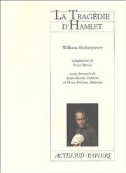 Cover of: La tragedie d'hamlet by William Shakespeare