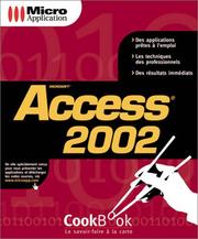 Cover of: Microsoft Access 2002