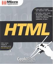Cover of: HTML