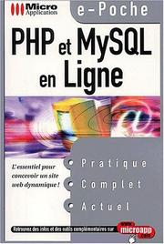 Cover of: PHP et MySQL en ligne